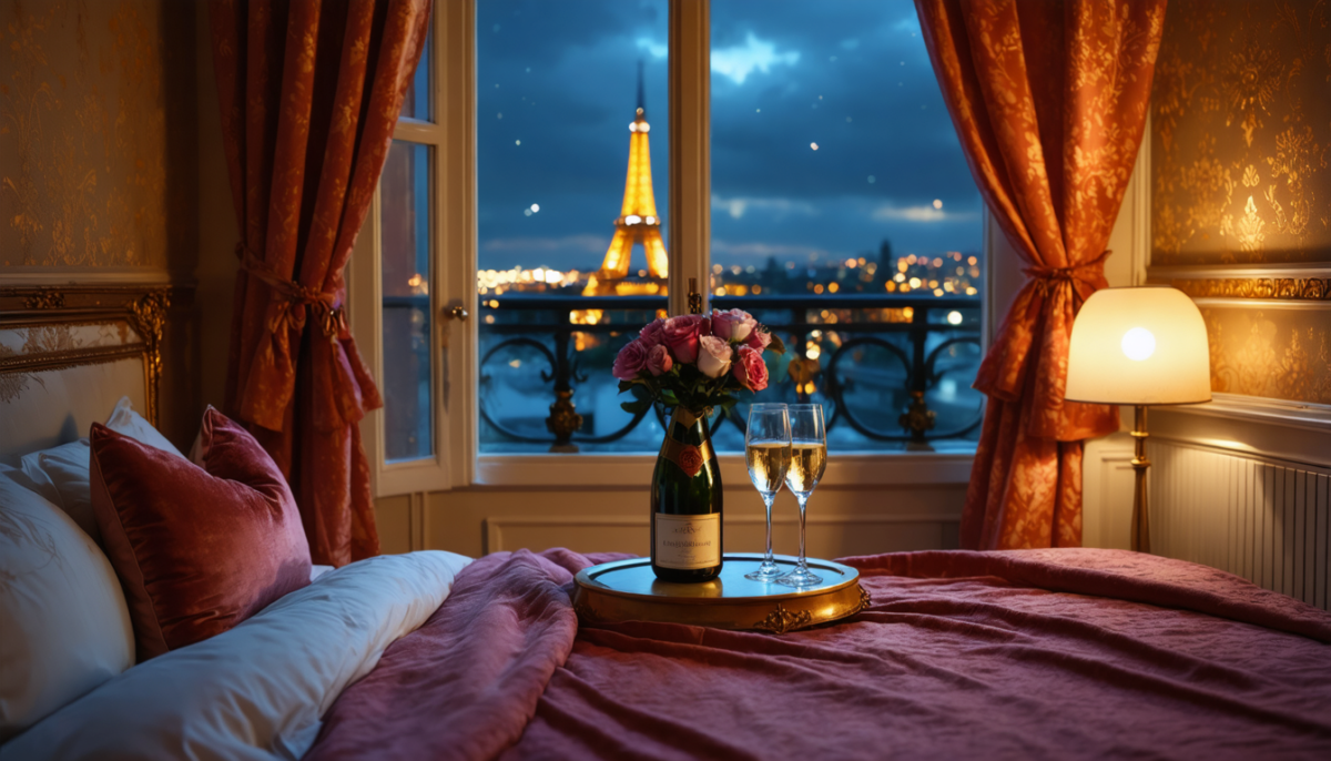 découvrez l'envoûtante expérience d'une nuit inoubliable dans un love hôtel parisien, entre charme discret et moments magiques au cœur de la capitale.